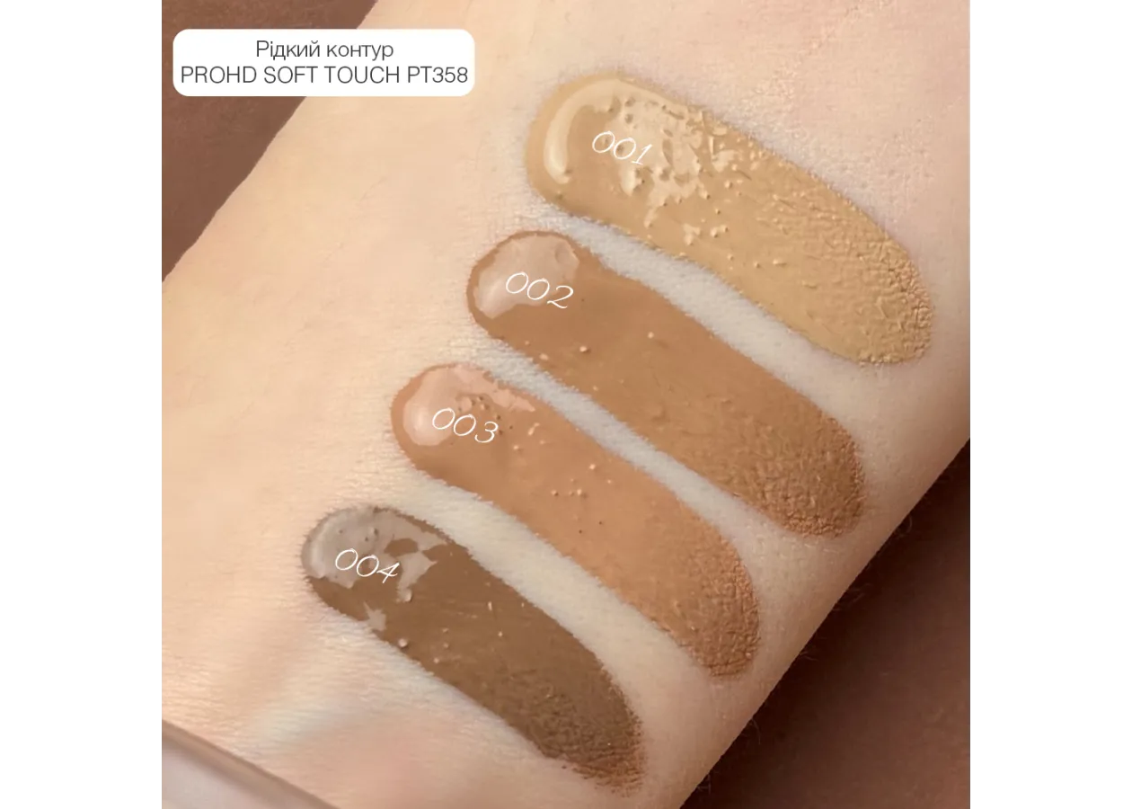 Рідкий контуринг Topface PROHD SOFT TOUCH PT358 (7 г) - Фото 3