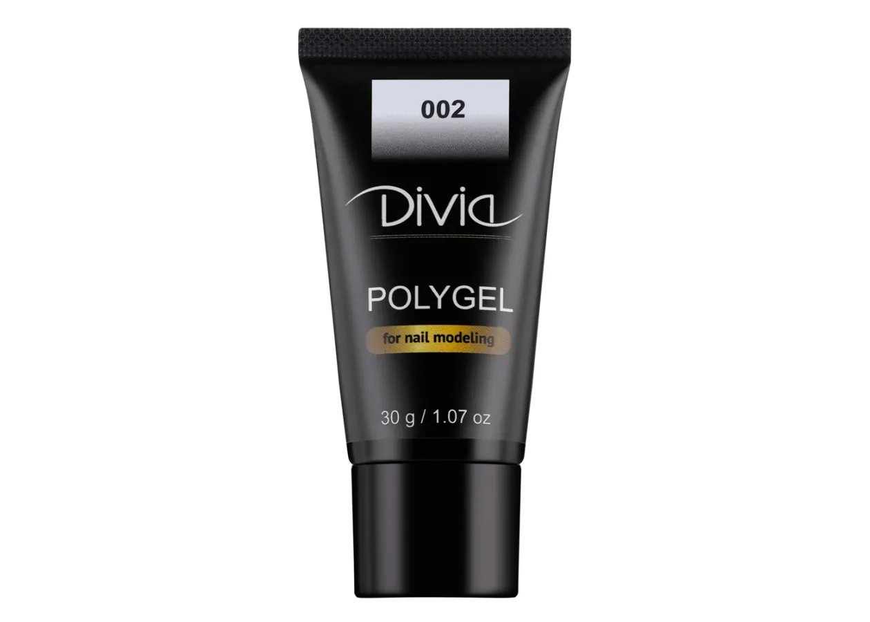 Полігель для нарощування нігтів Divia 