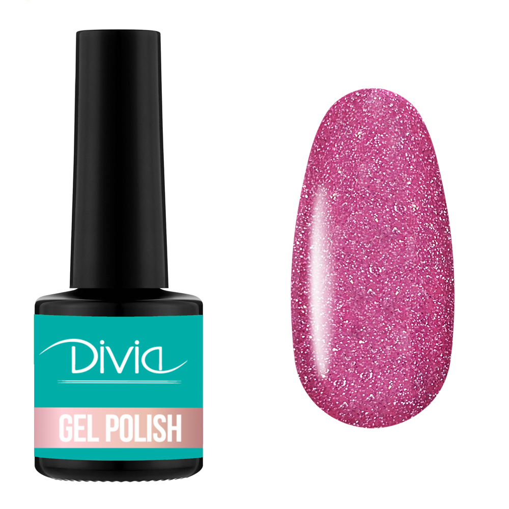 Гель-лак світловідбиваючий Divia