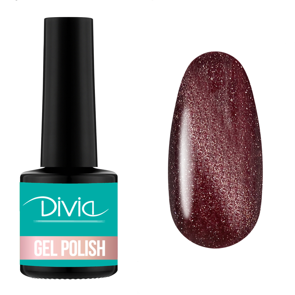 Гель-лак світловідбиваюча кішка Divia