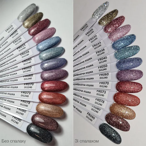 Гель-лак світловідбиваюча кішка Divia 