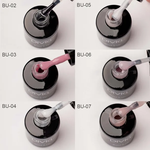 Рідкий гель для нігтів Divia 