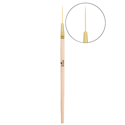 Пензлик для розпису  зі штучного ворсу Divia - Di733А