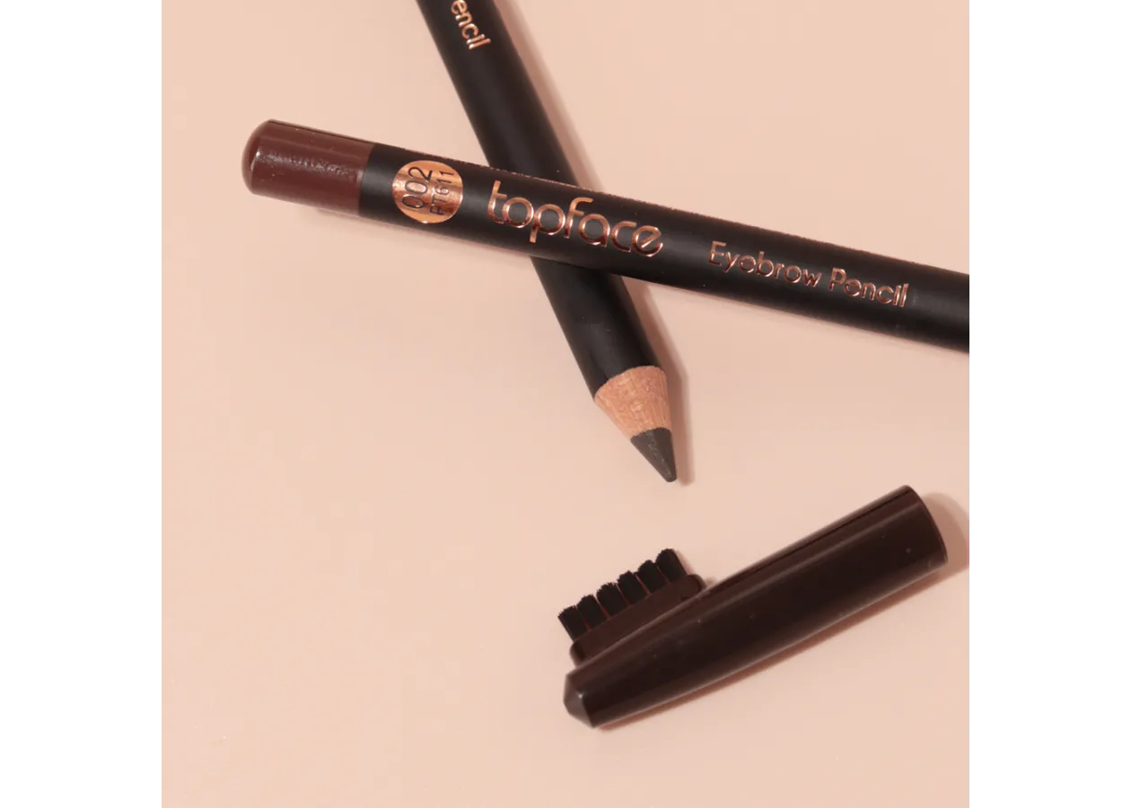 Олівець для брів зі щіточкою TopFace 