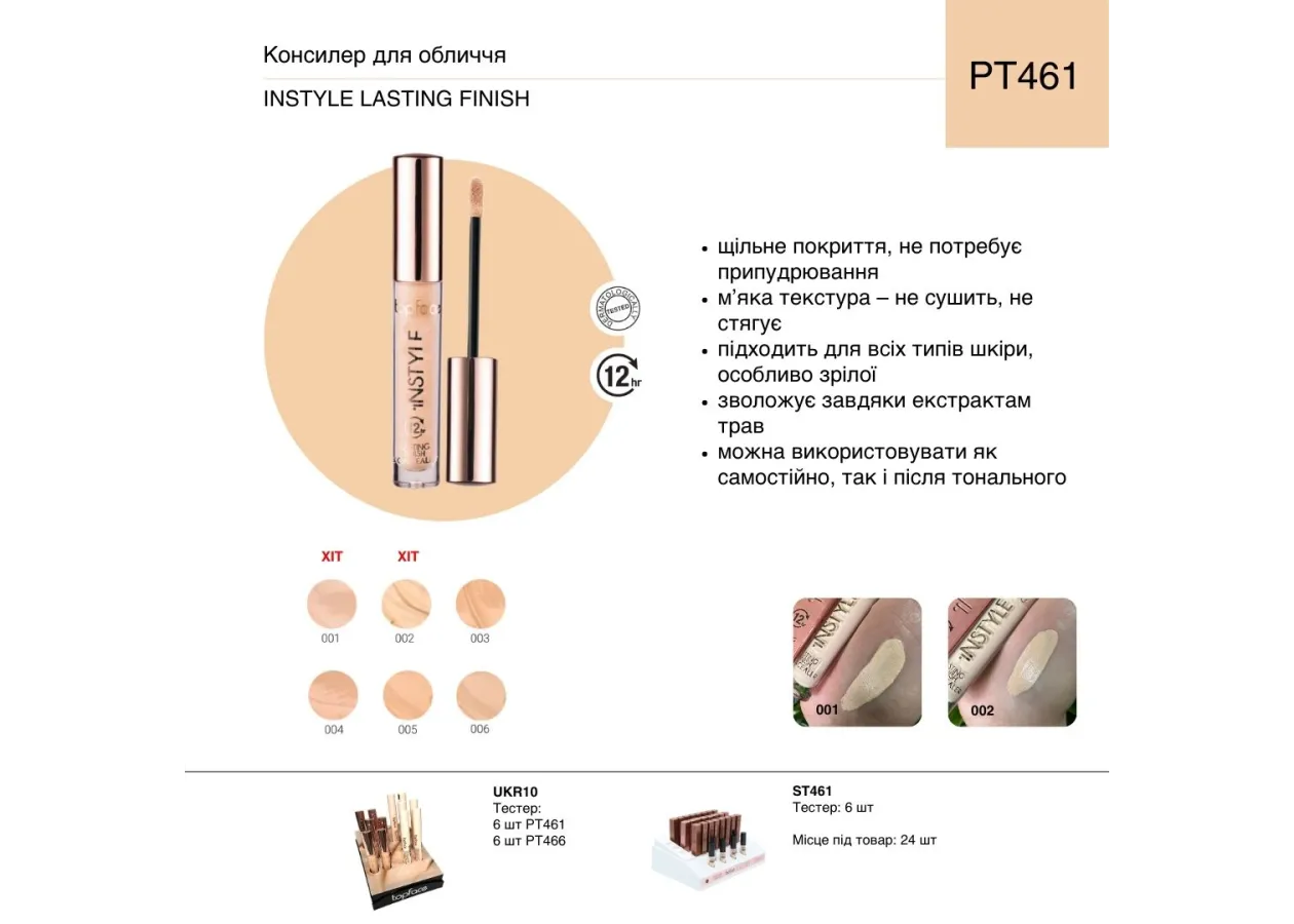 Консилер Topface 