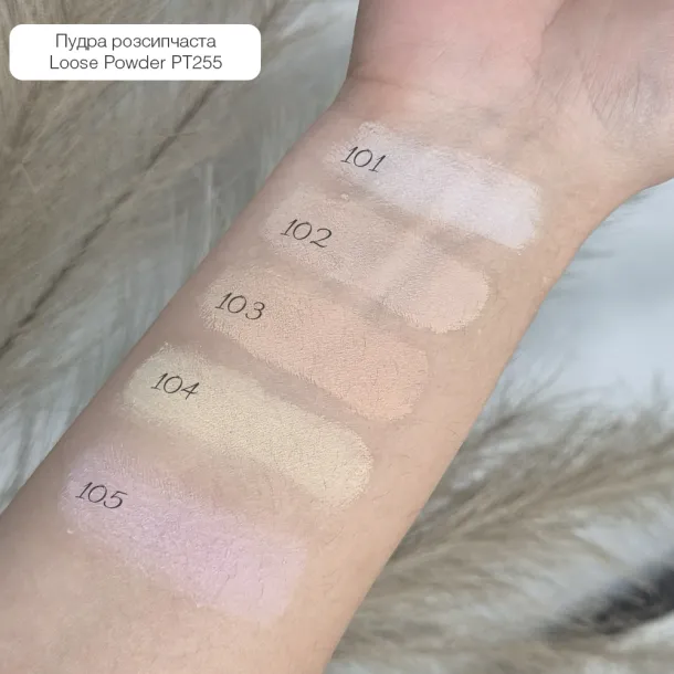 Пудра розсипчаста Topface 