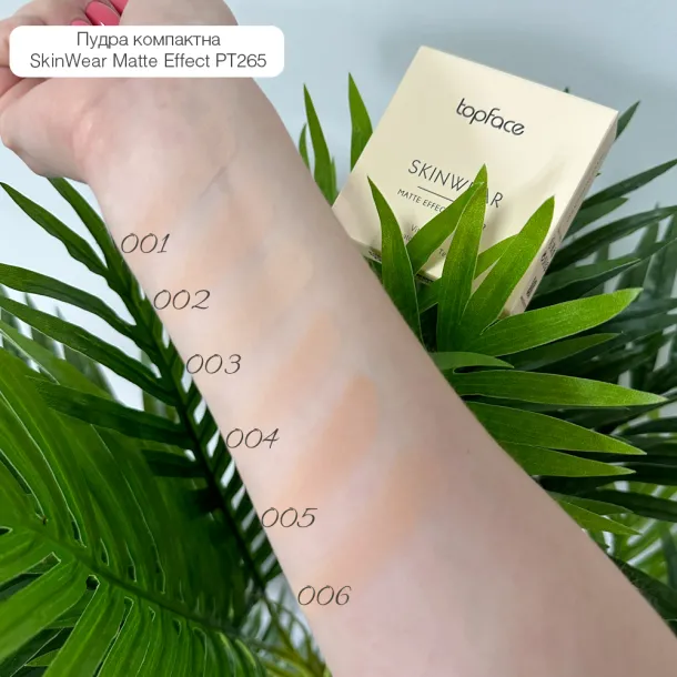 Пудра компактна Topface 