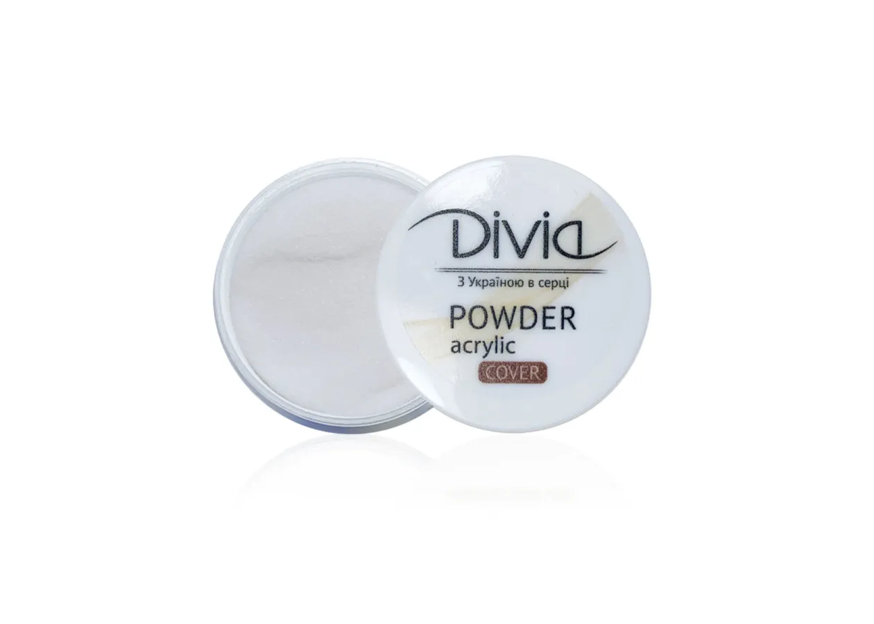 Акрилова пудра для нігтів камуфлююча Divia 