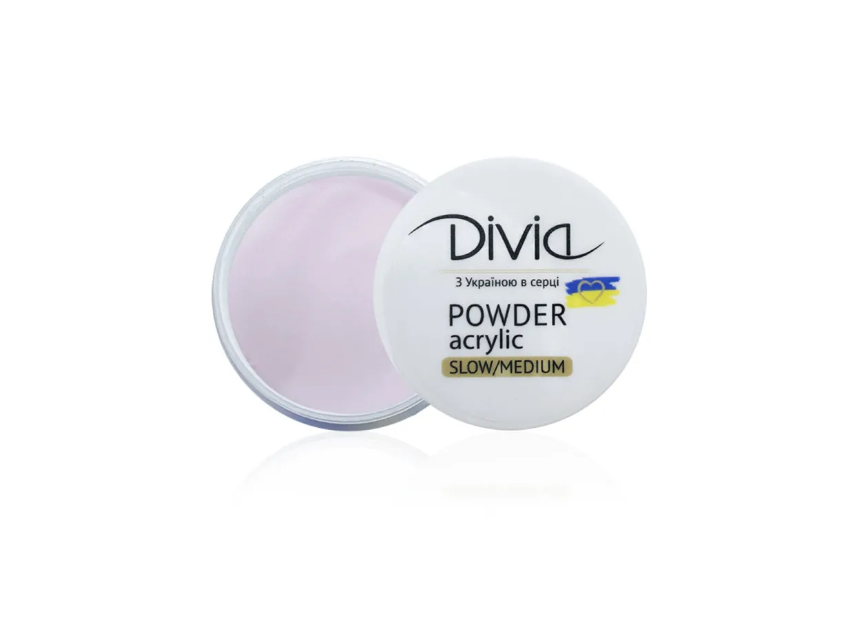 Акрилова пудра для нігтів Divia 