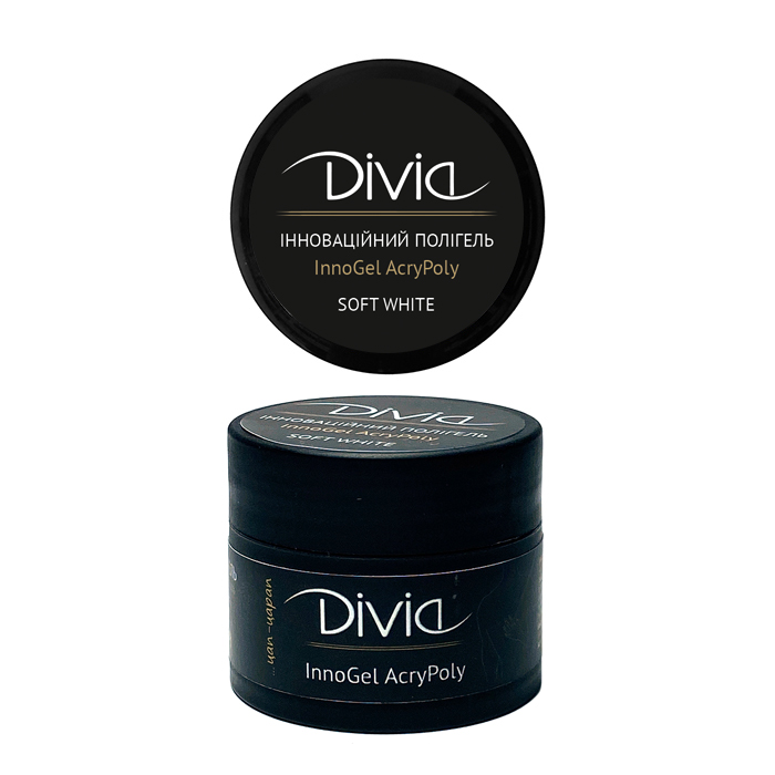 Полігель інноваційний для нарощування нігтів Divia