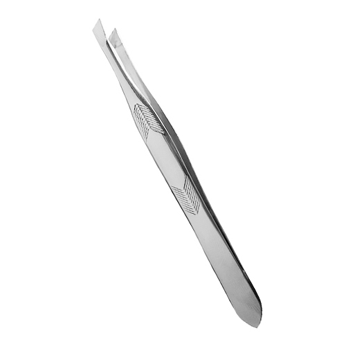 Пінцет для брів скошений