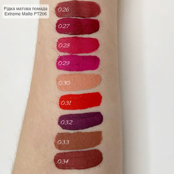 Помада рідка для губ TopFace 