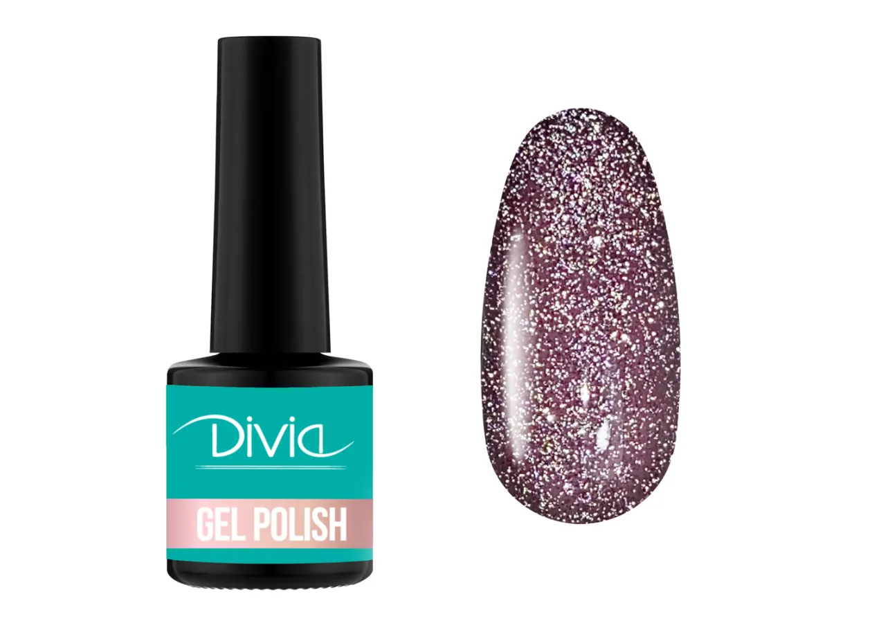 Гель-лак світловідбиваючий Divia 