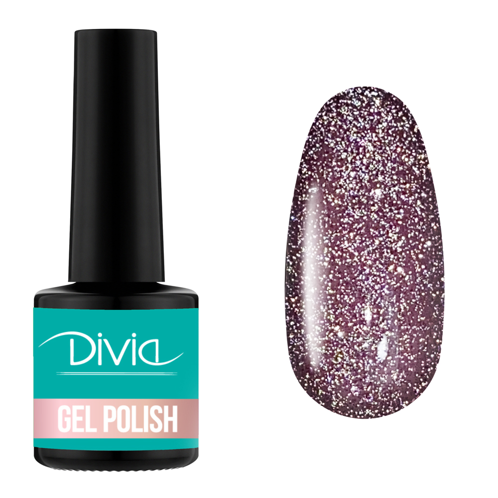 Гель-лак світловідбиваючий Divia