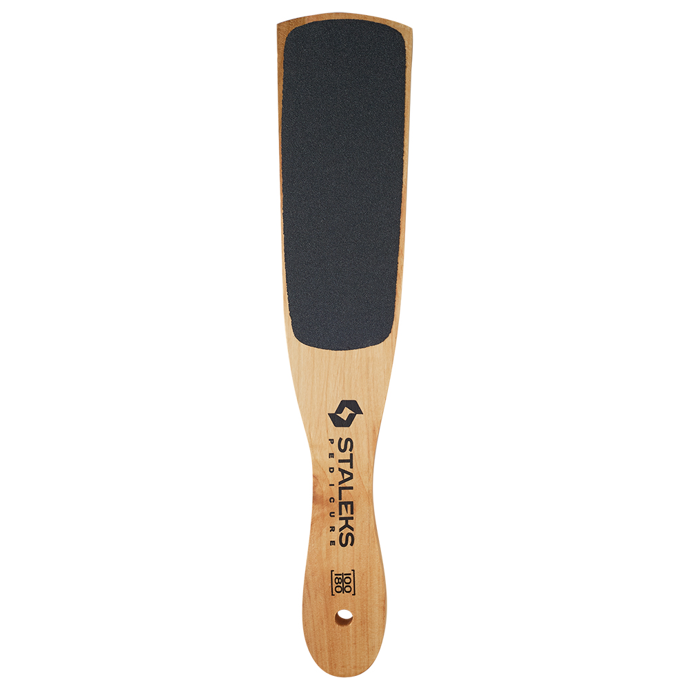 Терка для педикюру дерев'яна Сталекс