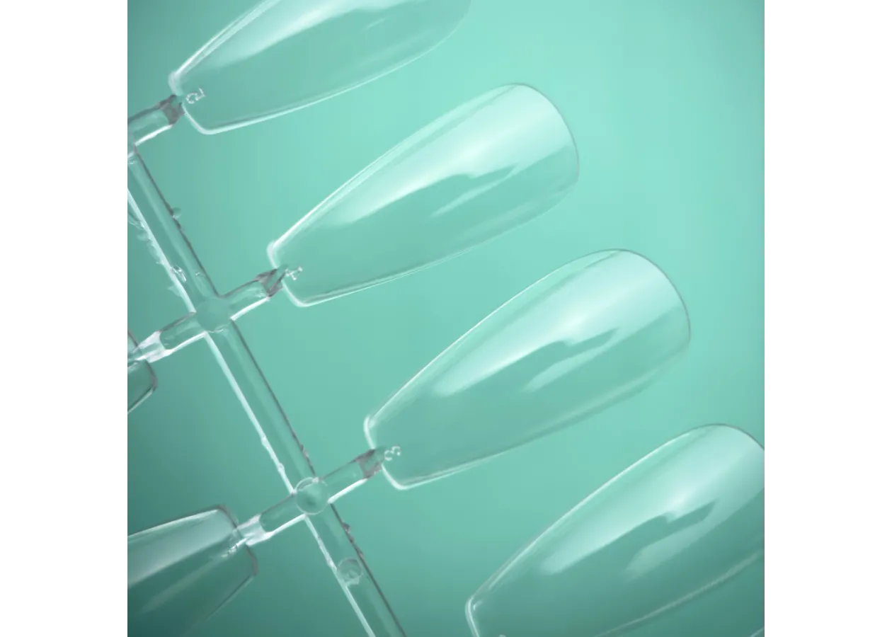 Гелеві тіпси для нарощування нігтів Divia 