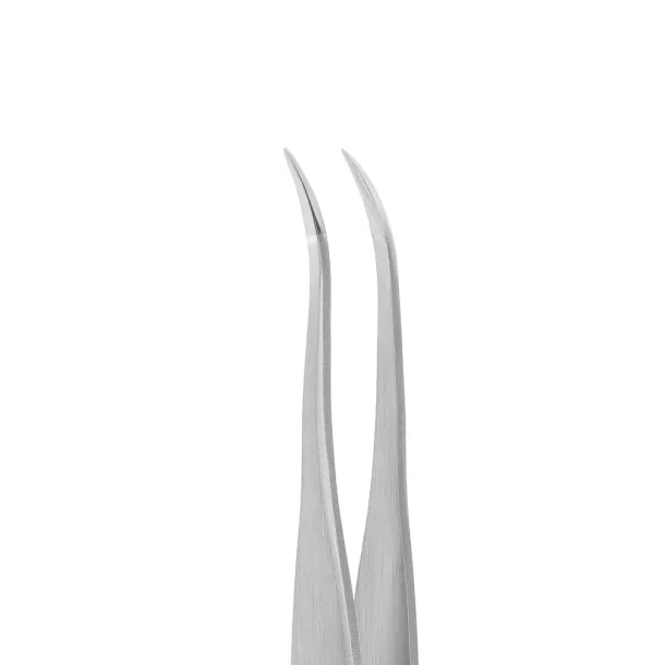 Пінцет для вій вигнутий Сталекс 