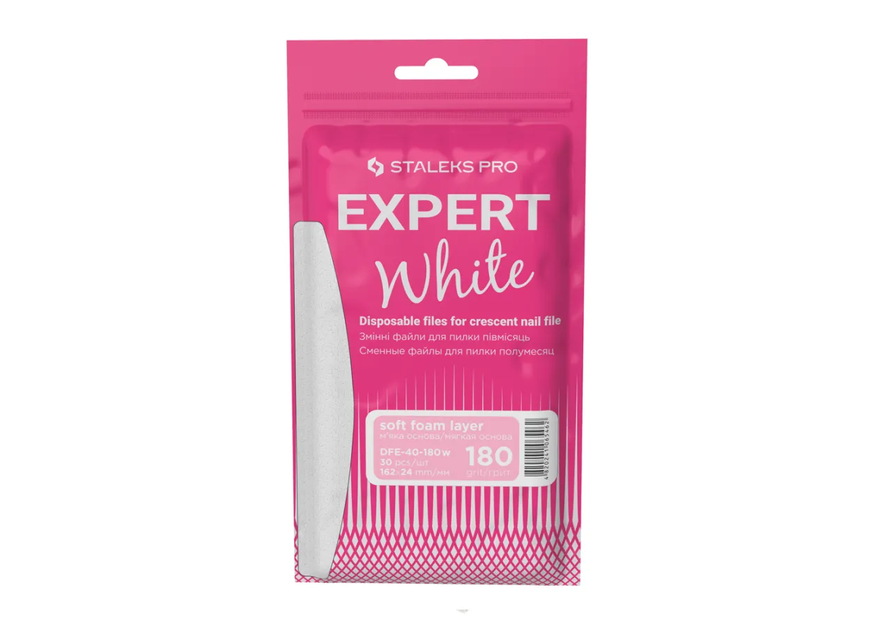 Набір змінних білих файлів на м'якій основі для пилки півмісяць Сталекс 