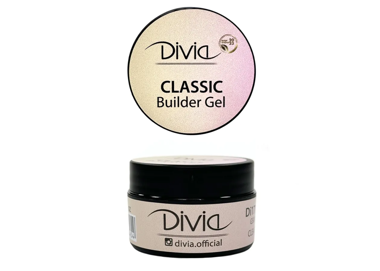 Гель для нарощування нігтів Divia 