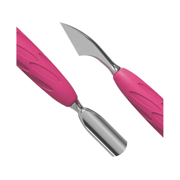 Лопатка манікюрна з силіконовою ручкою 