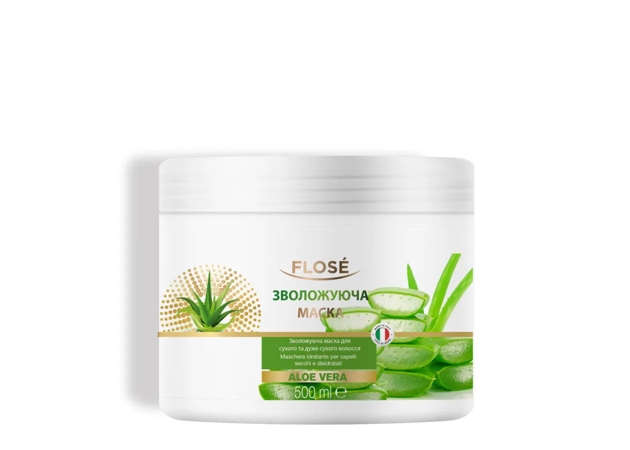Зволожуюча маска для сухого та дуже сухого волосся FLOSÉ (500 мл)