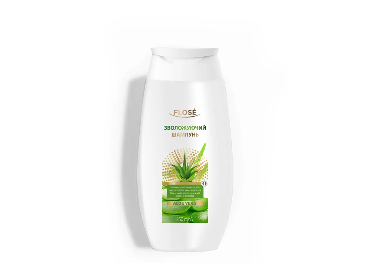 Зволожуючий шампунь для сухого та дуже сухого волосся FLOSÉ (250 мл)