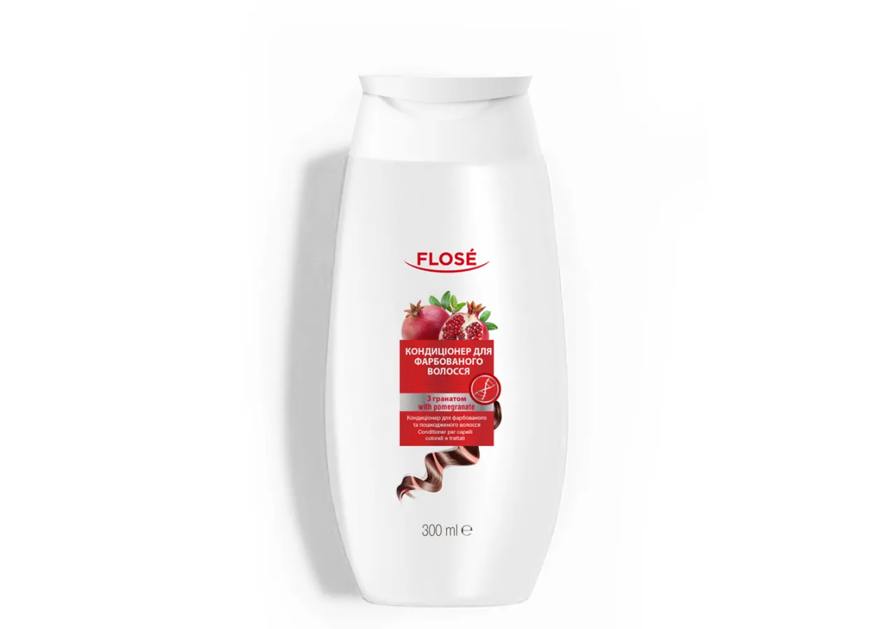 Кондиціонер для фарбованого та пошкодженого волосся FLOSÉ (300 мл)