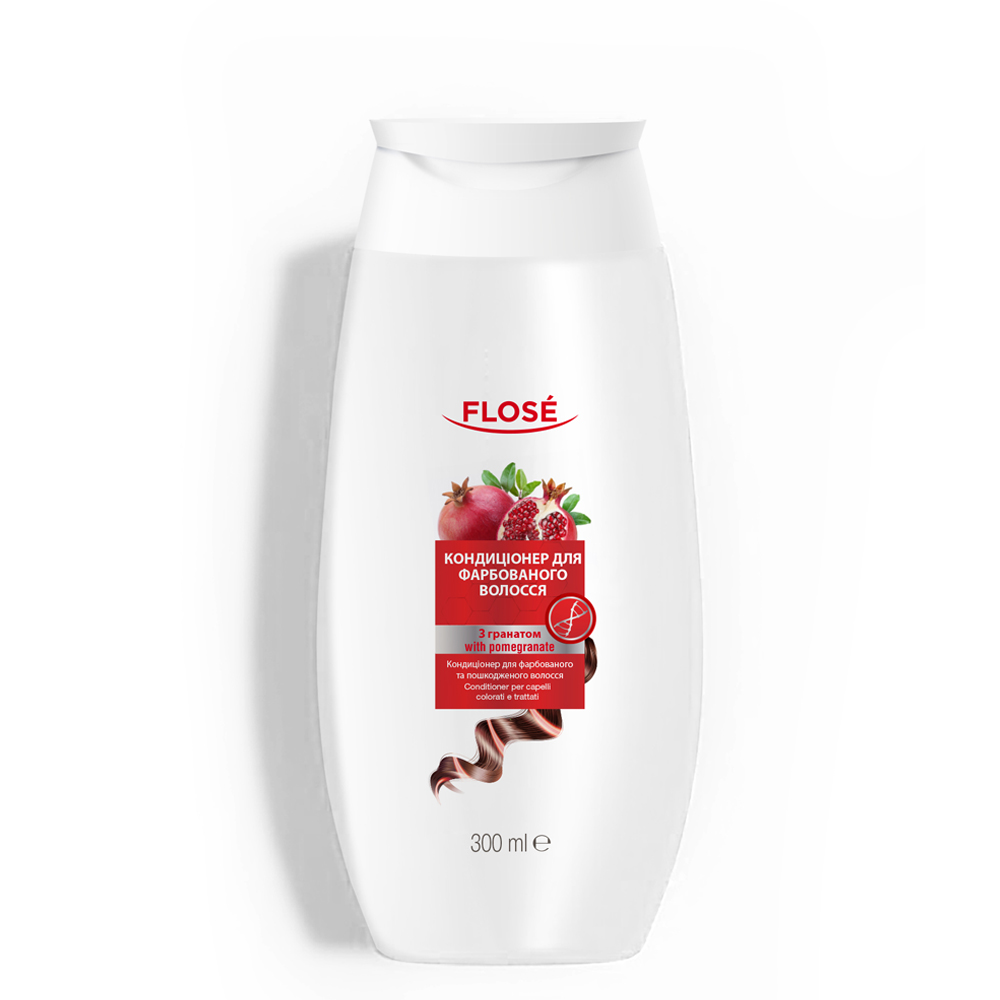 Кондиціонер для фарбованого та пошкодженого волосся FLOSÉ (300 мл)