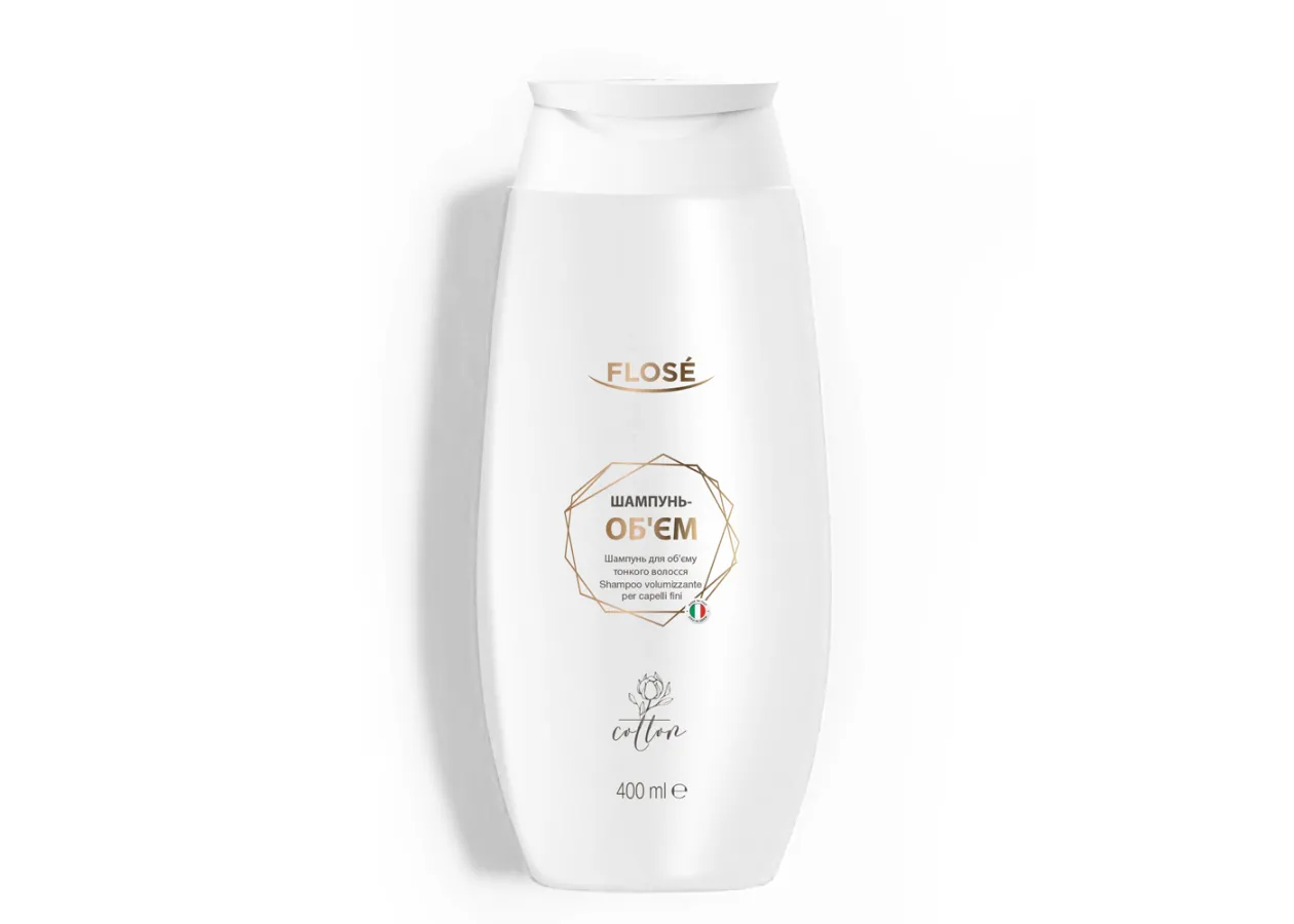 Шампунь-об'єм для тонкого волосся FLOSÉ (400 мл)