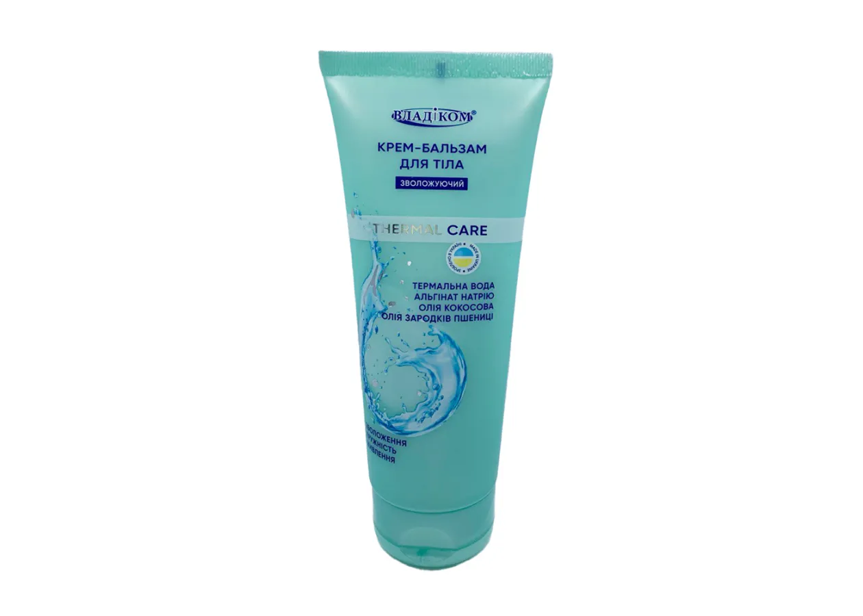 Крем-бальзам для тіла “Thermal care” зволожуючий ВЛАДІКОМ (200 мл)