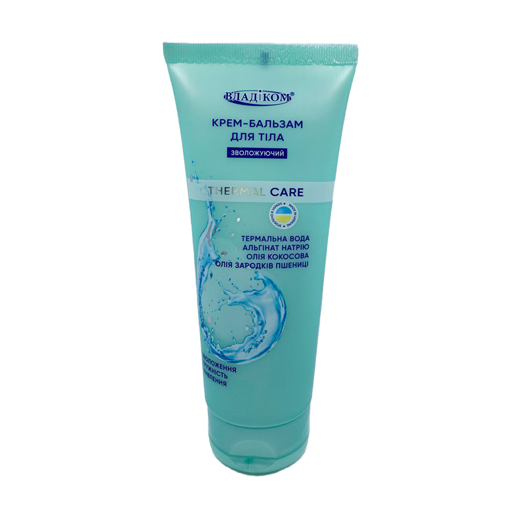 Крем-бальзам для тіла “Thermal care” зволожуючий ВЛАДІКОМ (200 мл)