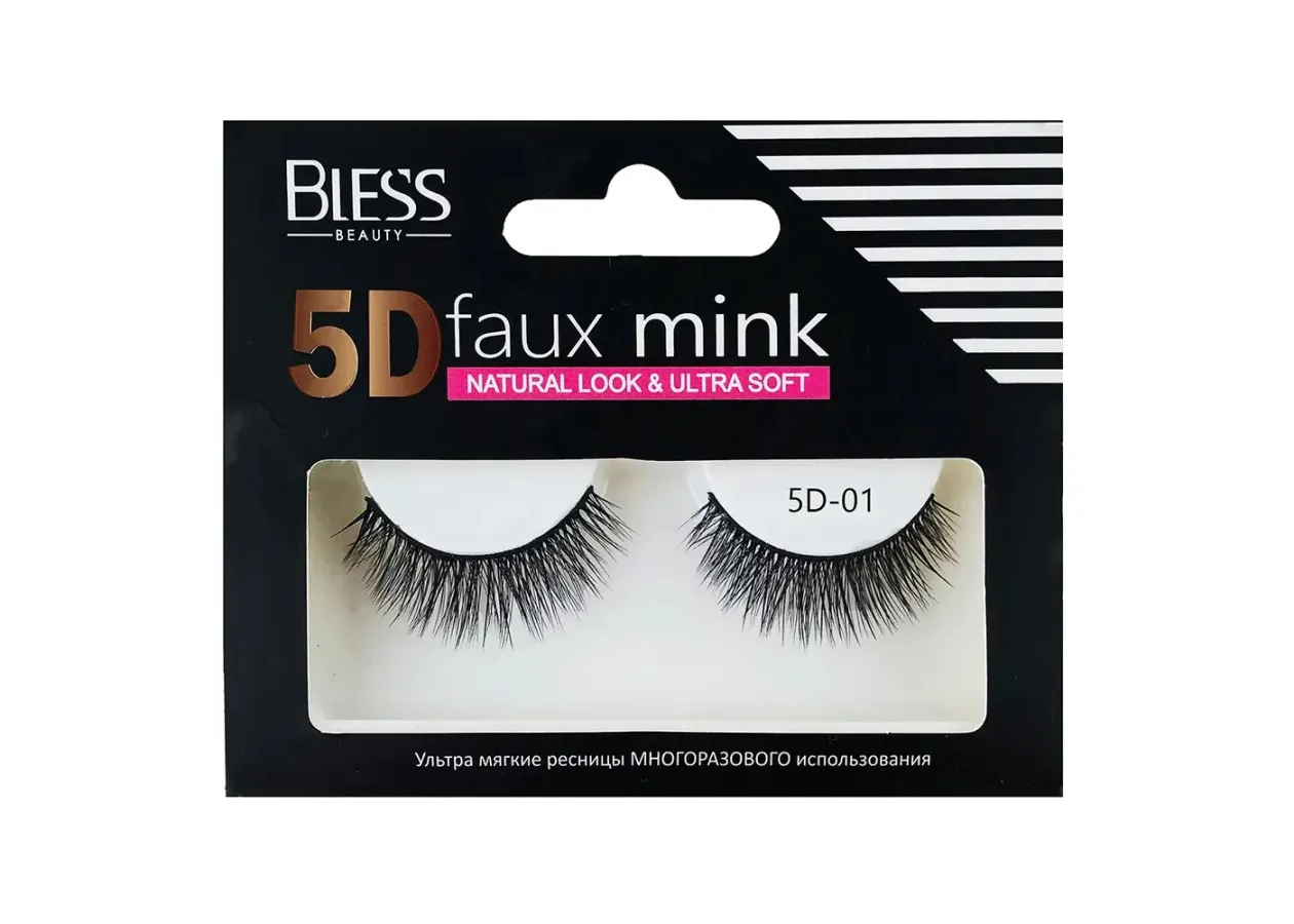 Вії накладні багаторазові 5D Bless Beauty
