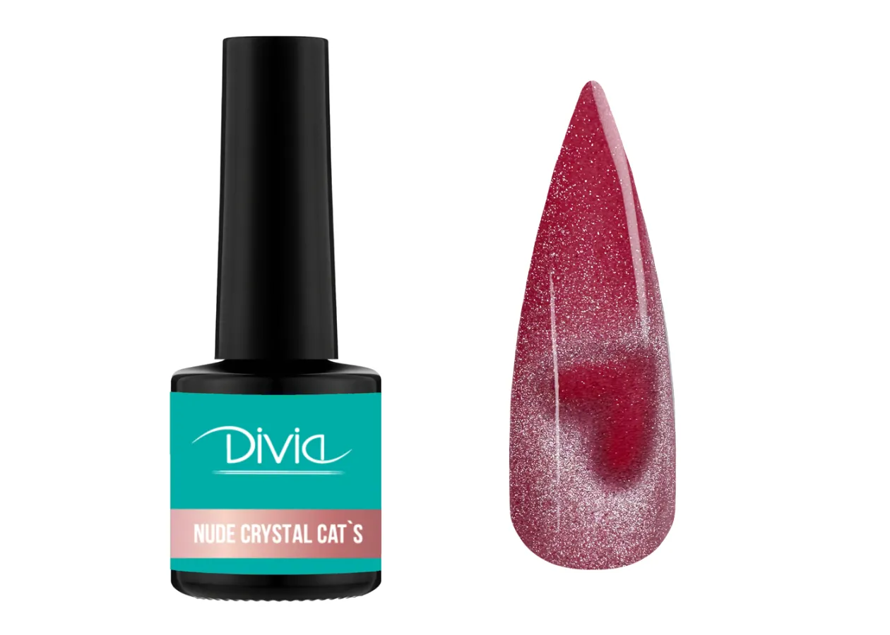 Гель-лак кришталева кішка 