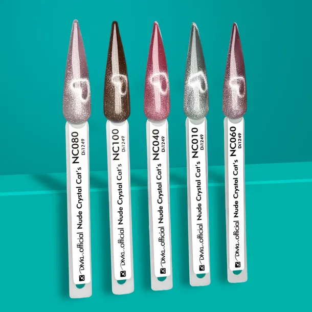 Гель-лак кришталева кішка 