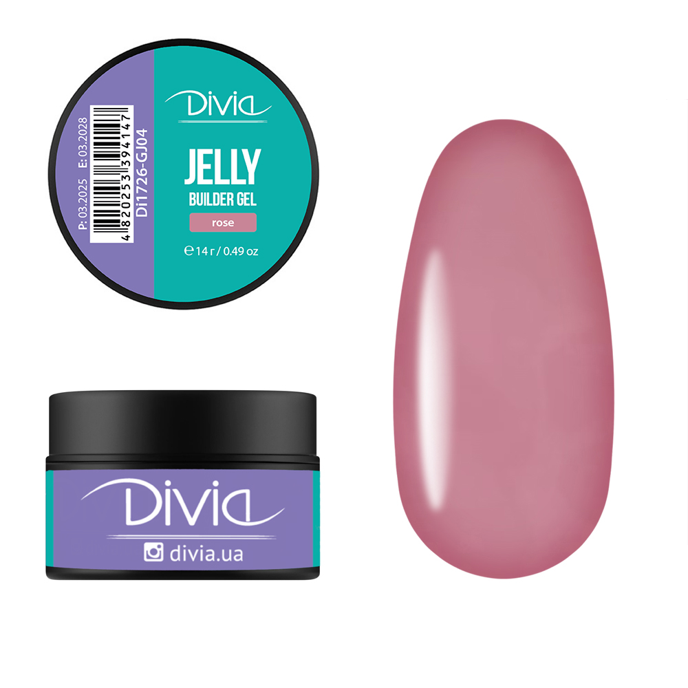 Гель для нарощування нігтів Divia