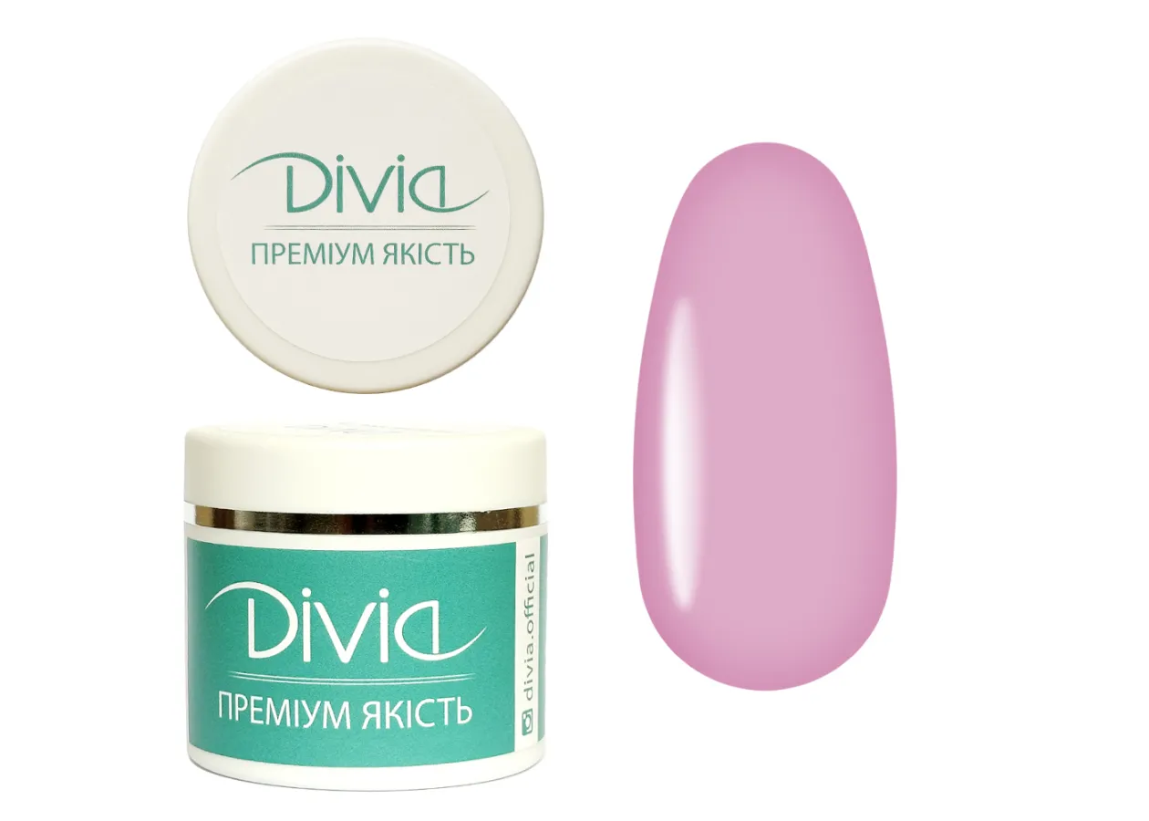 Рідкий гель для нігтів Divia 