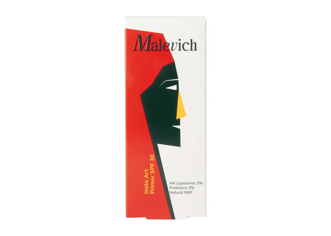 Зволожувальна база під макіяж SPF 30 Malevich M-1020 (30 мл) - Фото 2