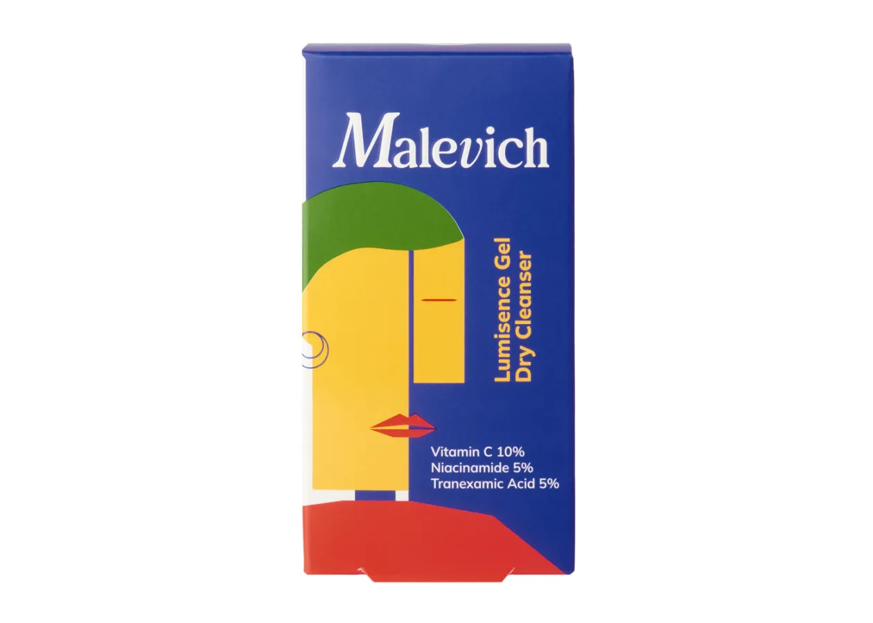 Сухий очищувальний гель для сяяння шкіри Malevich M-1131 (60 мл) - Фото 2