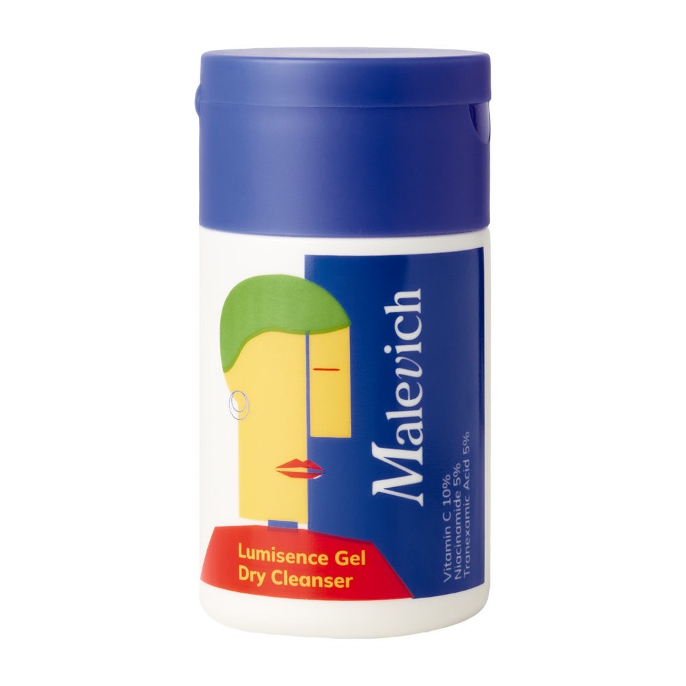 Сухий очищувальний гель для сяяння шкіри Malevich M-1131 (60 мл)