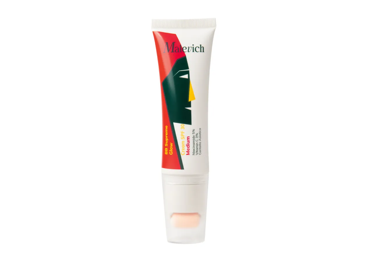 Сяючий ВВ крем SPF 30 Темний бежевий Malevich M-1201 (50 мл)