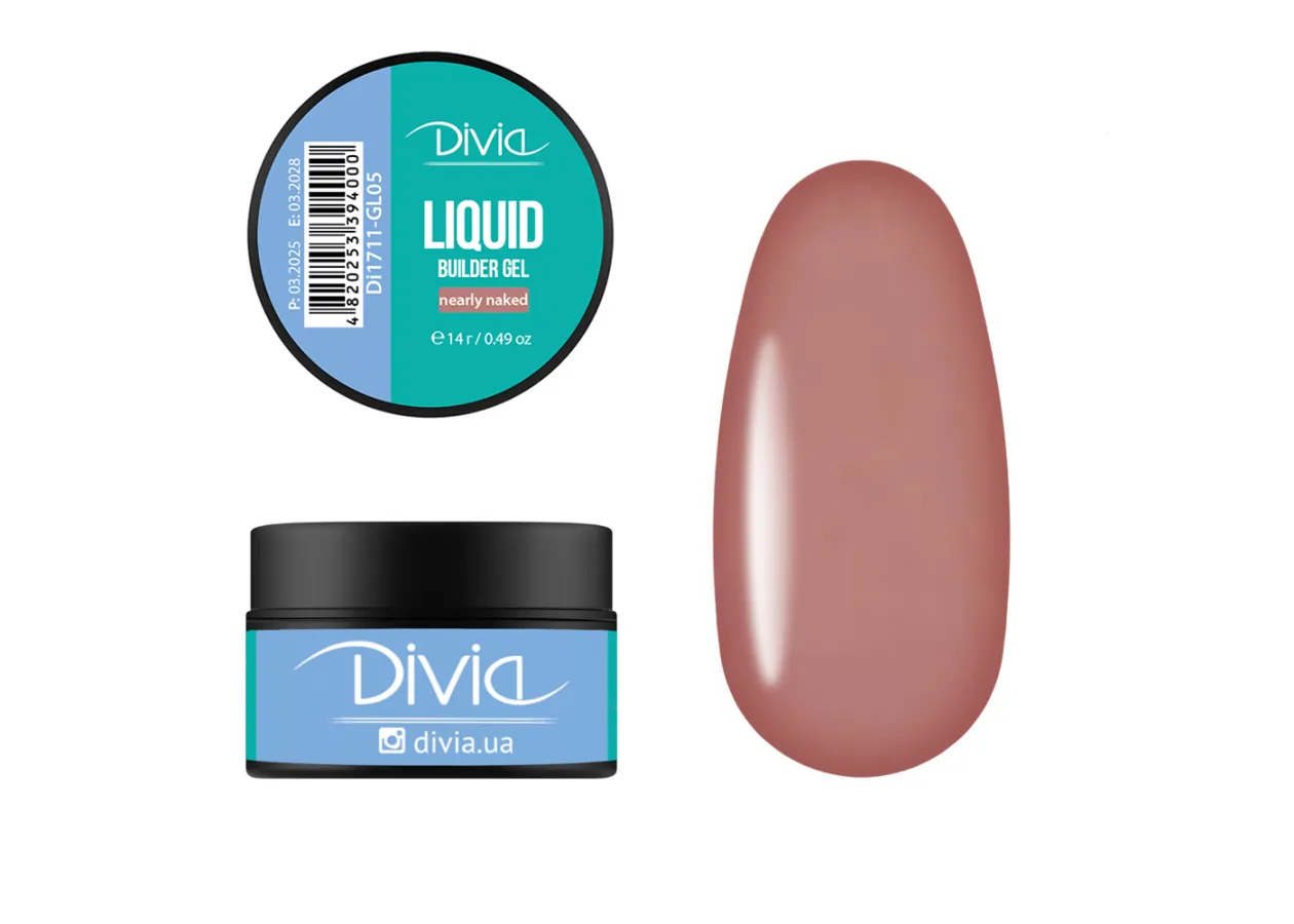Гель для нарощування Divia 