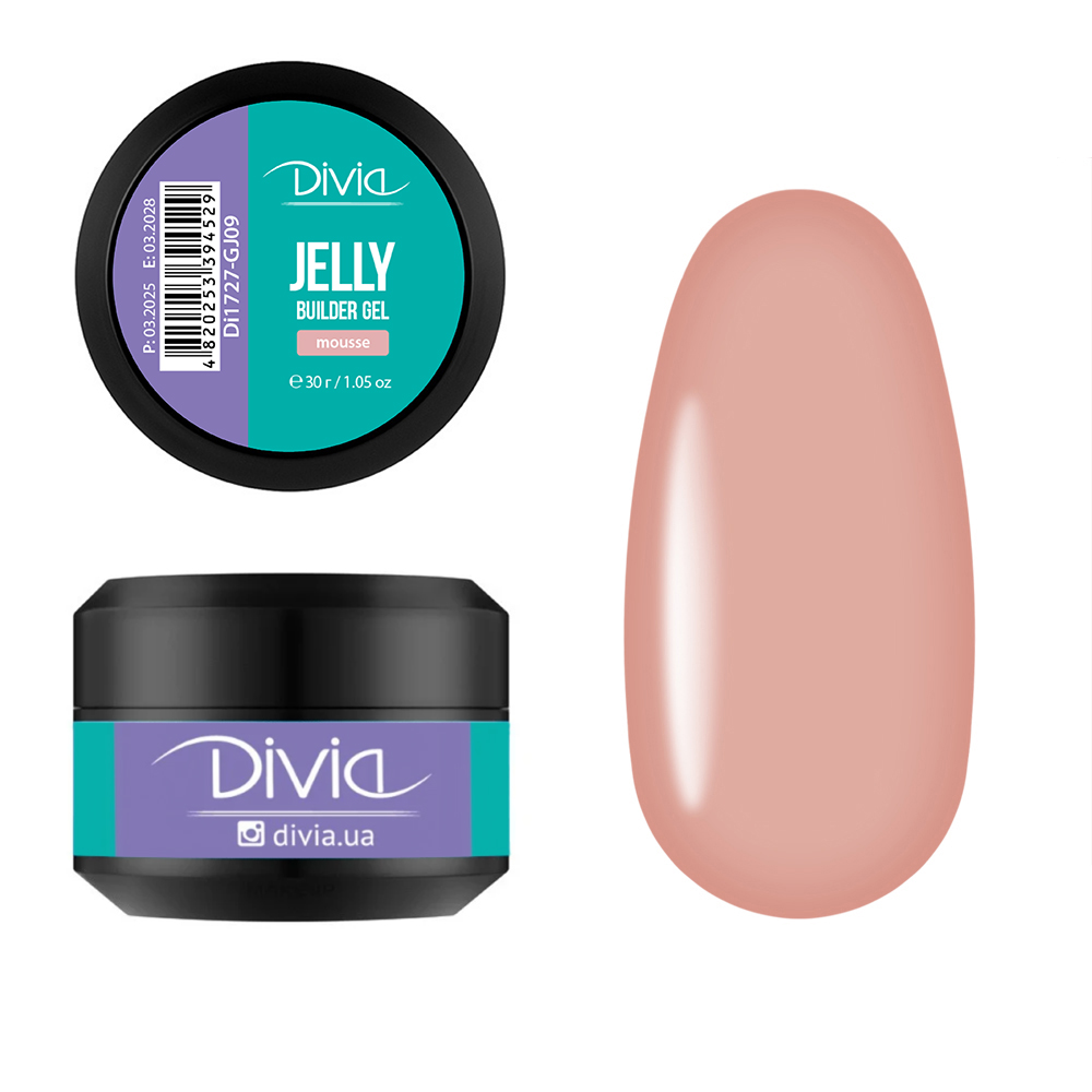 Гель для нарощування нігтів Divia