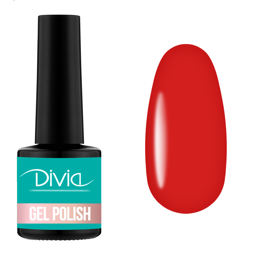 Гель-лак кольоровий Divia - Di1233 (8 мл)
